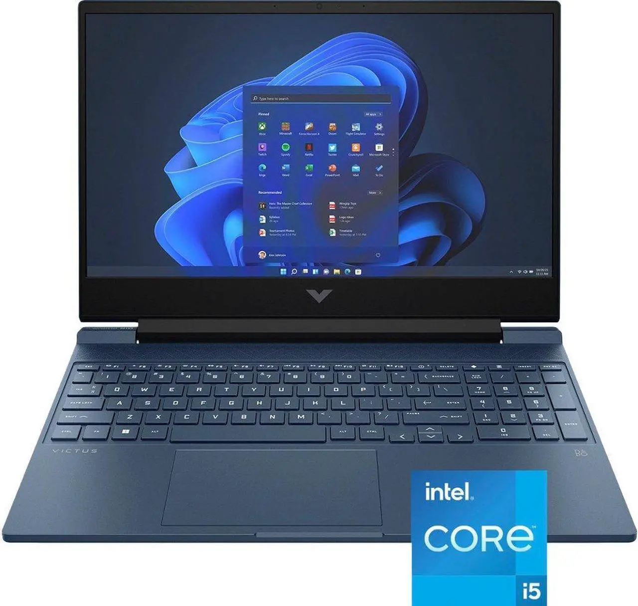 Main image of HP Victus Full HD 1920x1080 144Hz Gaming Laptop,Intel Core i5-12450H Processor,32GB RAM,4TB SSD,4GB NVIDIA GeForce RTX 3050,Win 11 Pro