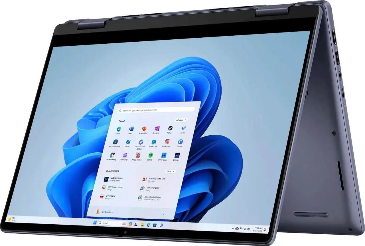 Alt view image 3 of 6 - Dell Inspiron 14" FHD+ (1920 x 1200) 2-in-1 Touchscreen Notebook,AMD Ryzen 7 8840HS Processor,16GB DDR5,4TB SSD,AMD Radeon Graphics,Wifi-AX,Windows 11 Pro