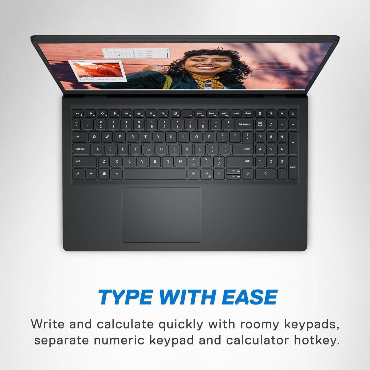 Alt view image 4 of 5 - Dell Inspiron 3530,15.6" Full HD TouchScreen Laptop, 13th Gen Intel Core i5-1335U Processor,8GB DDR4,4TB SSD,Intel Iris Xe Graphics, Wifi-6,Windows 11 Pro