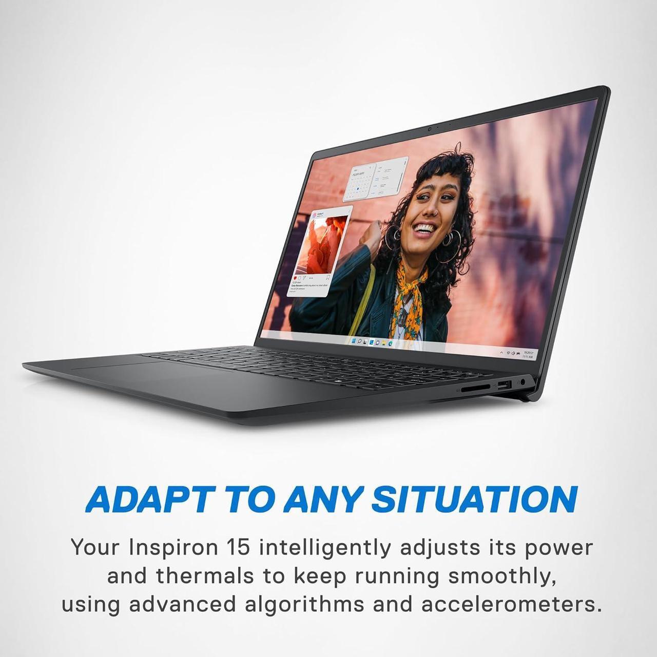 Alt view image 3 of 5 - Dell Inspiron 3530,15.6" Full HD TouchScreen Laptop, 13th Gen Intel Core i5-1335U Processor,8GB DDR4,4TB SSD,Intel Iris Xe Graphics, Wifi-6,Windows 11 Pro