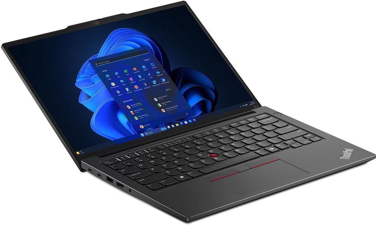 Alt view image 5 of 5 - Lenovo ThinkPad E14 Notebook,14" Full HD+ 1920x1200,Intel Core i7-1355U Processor,24GB DDR4,512GB SSD,Intel Iris Xe Graphics,Wifi-AX,Windows 11 Pro