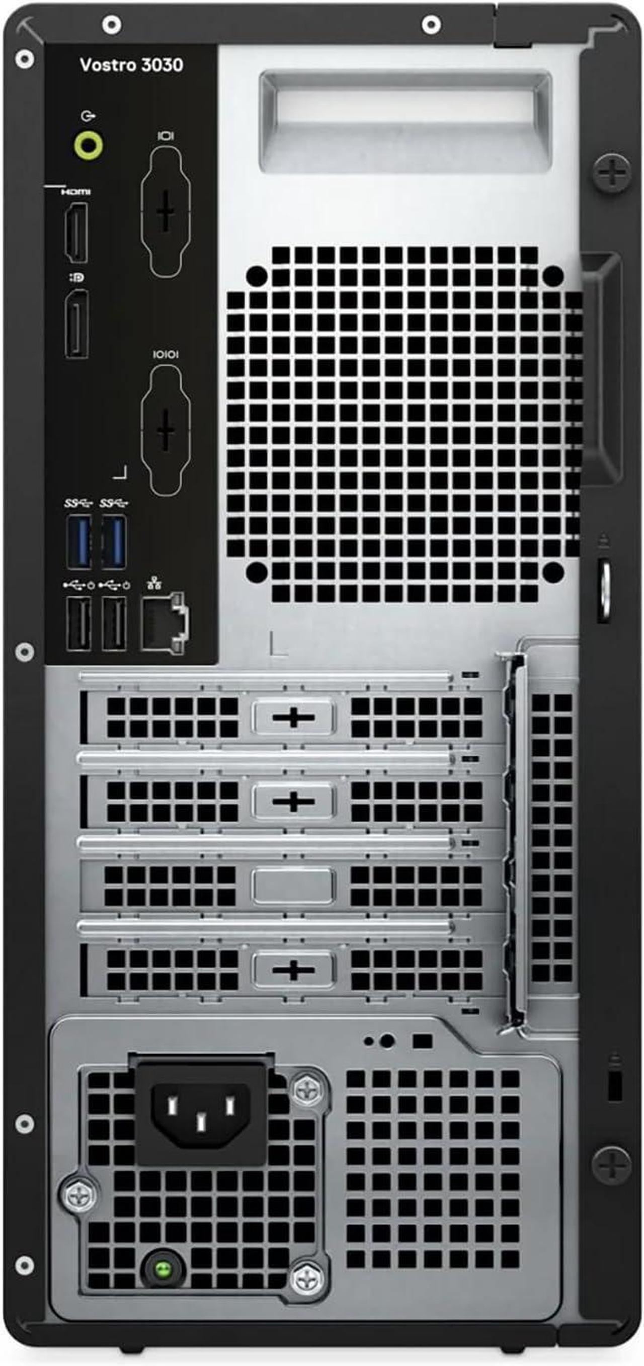 Alt view image 3 of 6 - Dell Vostro 3030 Desktop,Intel Core i5-14400 10-Core Processor,32GB DDR5,512GB SSD,Intel UHD Graphics,Wifi-AX,Dual Monitor Capable,Windows 11 Pro
