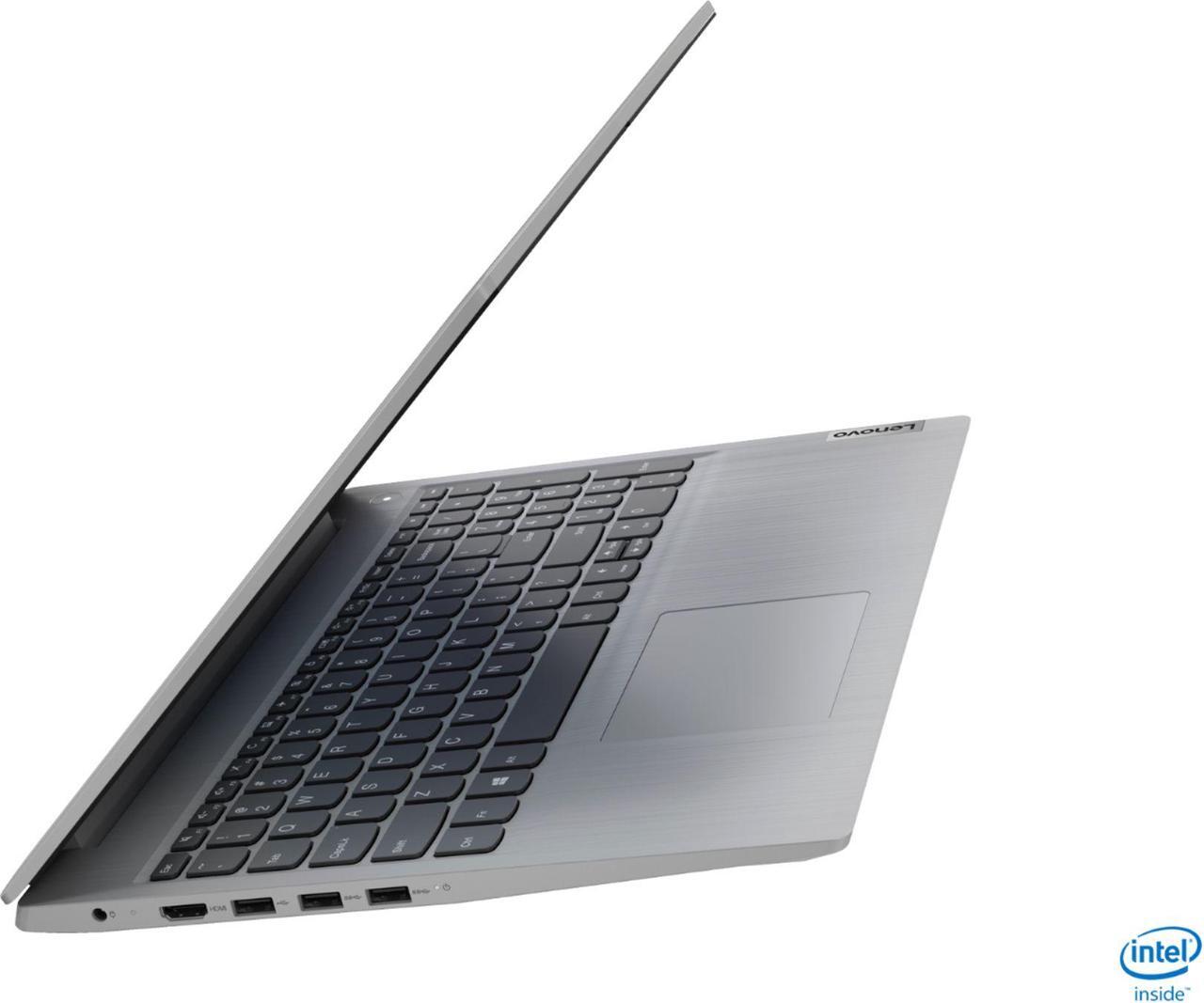 Alt view image 7 of 7 - Lenovo IdeaPad 3 15.6" HD touch IPS Notebook,10th Gen Intel Core i3-1005G1 Processor,8GB DDR4 RAM,1TB SSD, Intel UHD Graphics, WiFi-AC, Bluetooth, HDMI,USB, Windows 10 Pro