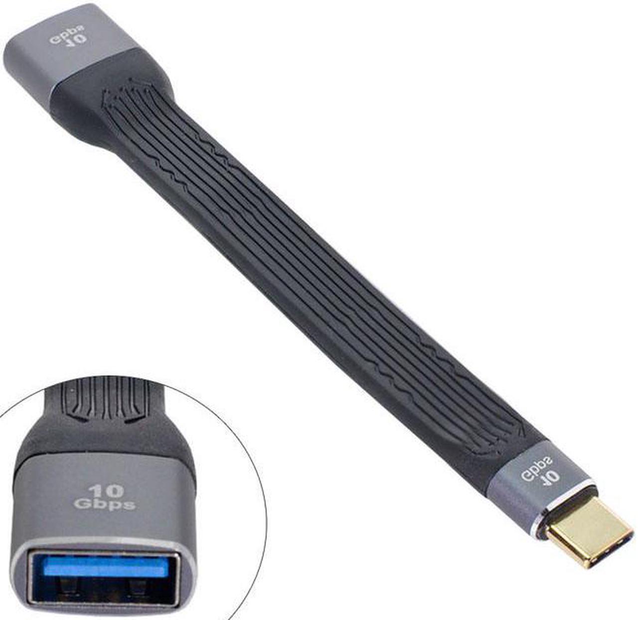 Chenyang USB 3.1 Type C Male Host to USB3.0 Type A Female OTG Flat Slim FPC Data Cable for Laptop   Phone