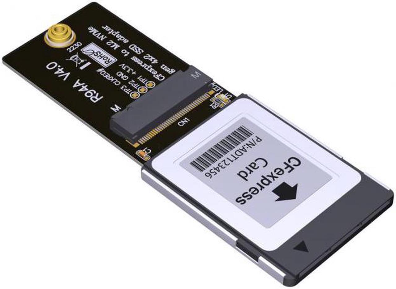 Chenyang CF-Express Type-B to NVMe 2230 M.2 M-Key CH SN530 SSD Adapter CFE for XBOX Series XS PCIe4.0 Expansion Memory Card