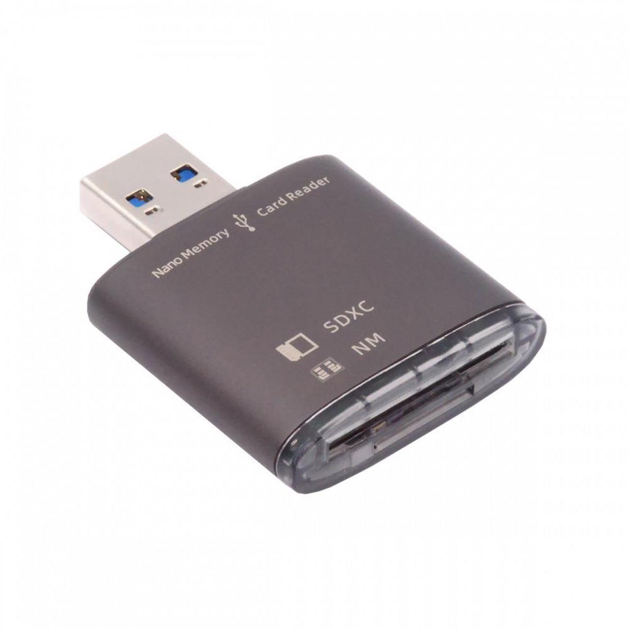 Alt view image 2 of 7 - CY USB 3.0 to NM Nano Memory Card  & SD Card Reader Writerfor Mate Seial Phone & Camera & Laptop