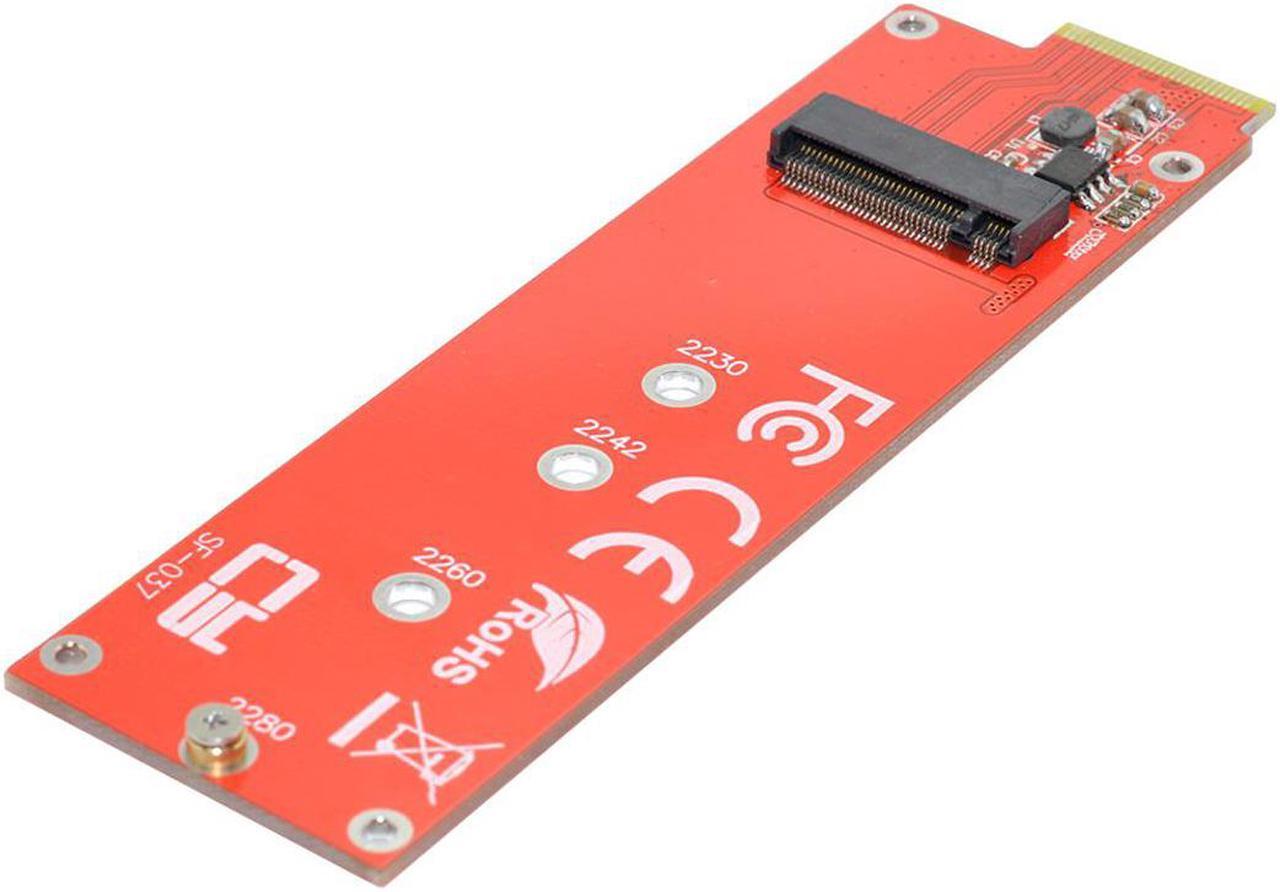 Chenyang NVMe NGFF M-key 4X Host Adapter to Ruler 1U GEN-Z EDSFF Short SSD E1.S Carrier Adapter