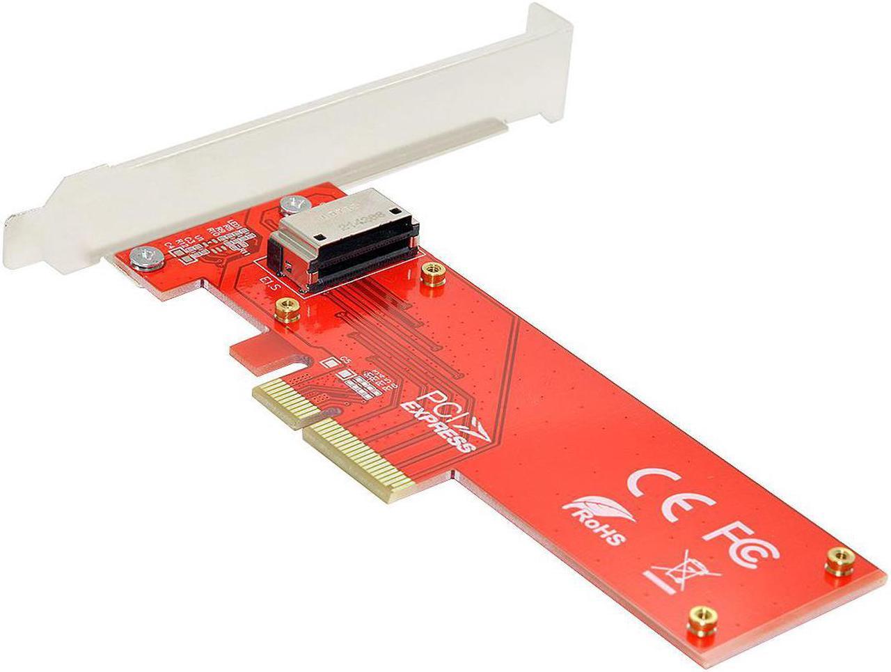 Chenyang PCI-E 4X Host Adapter to NVMe Ruler 1U GEN-Z EDSFF Short SSD E1.S Carrier Adapter