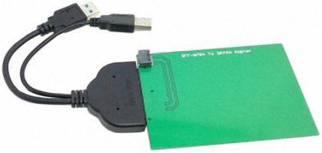 Alt view image 4 of 4 - Cablecc USB 3.0 to SATA 22pin 2.5" Hard Disk to WD5000MPCK SFF-8784 SATA Express SSD Adapter