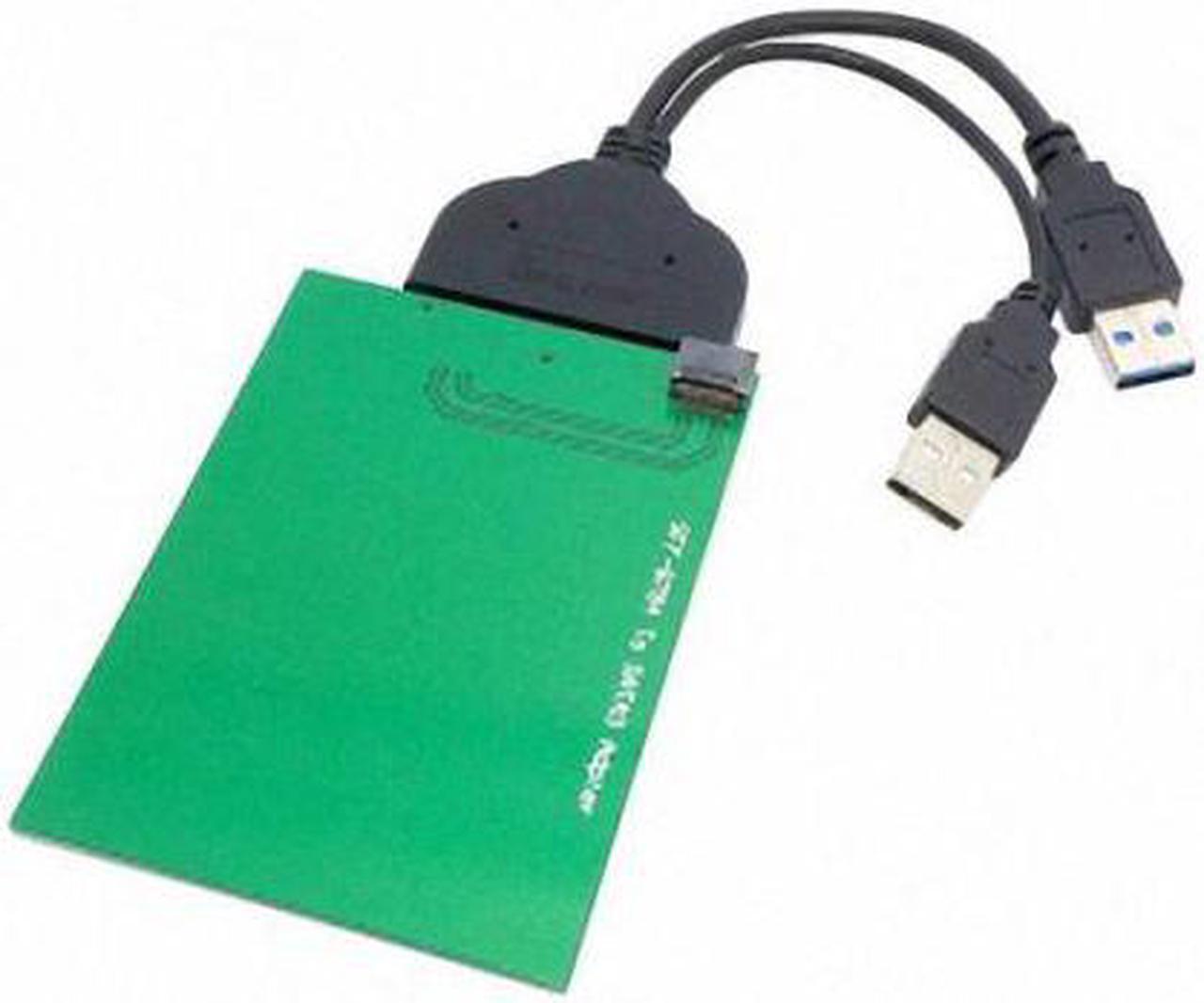Main image of Cablecc USB 3.0 to SATA 22pin 2.5" Hard Disk to WD5000MPCK SFF-8784 SATA Express SSD Adapter