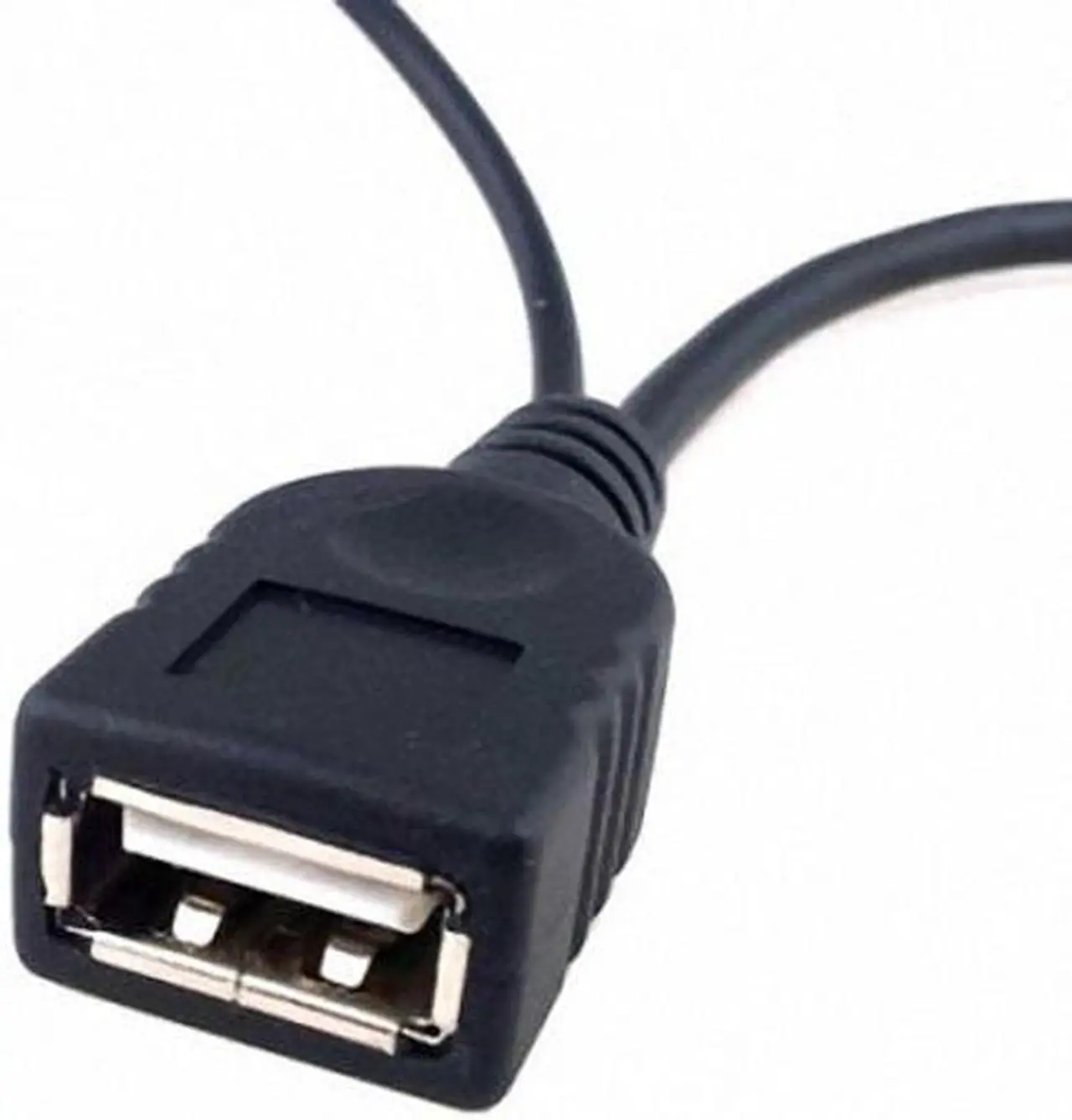 Alt view image 3 of 4 - CHENYANG Black Color Micro USB 2.0 OTG Host Flash Disk Cable with USB power  for Galaxy S3 i9300 S4 i9500 Note2 N7100 Note3 N9000 & S5 i9600