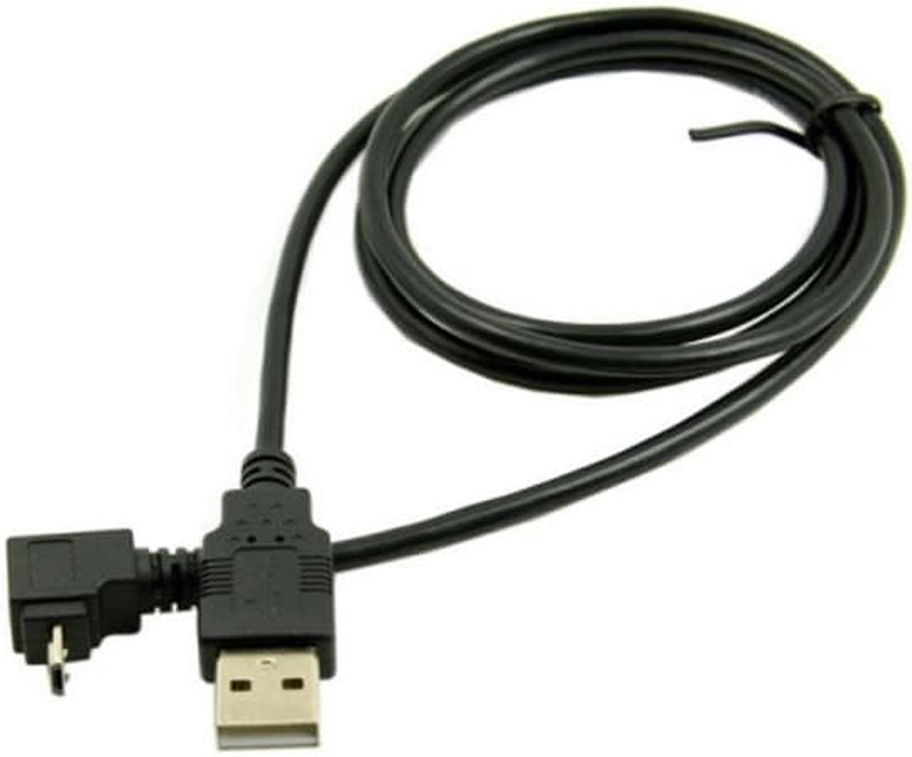 Alt view image 4 of 4 - Jimier 100cm Up Angled 90 Degree Micro USB Male to USB Data Charge Cable for Cell Phone & Tablet U2-204-1.0M