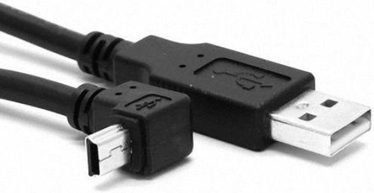 CHENYANG USB 2.0 A Male - Up Angled 90degree USB Mini B Male cable 50cm