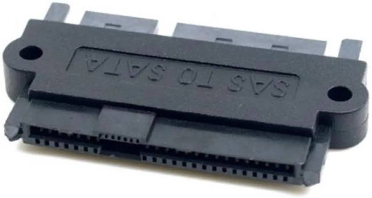 Alt view image 6 of 7 - Cablecc  SFF-8482 SAS 22 Pin to 7 Pin + 15 Pin SATA Hard Disk Drive Raid Adapter with 15 Pin Power Port
