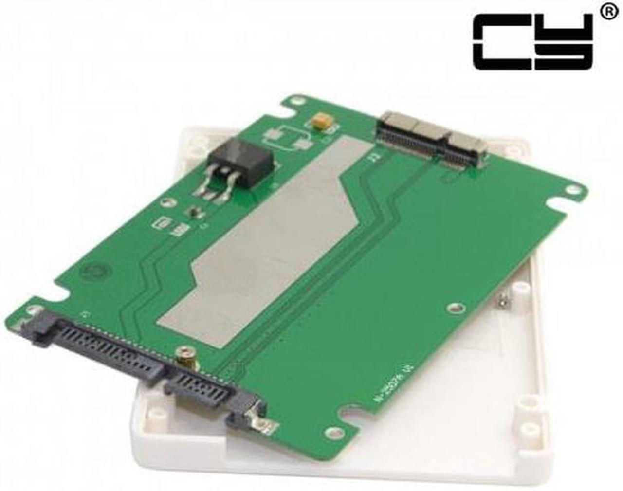 CHENYANG  2.5" SATA 22pin to Macbook A1425 A1398 MC975 MC976 MD212 MD213 ME662 ME664 ME665 SSD hard disk case Enclosure White