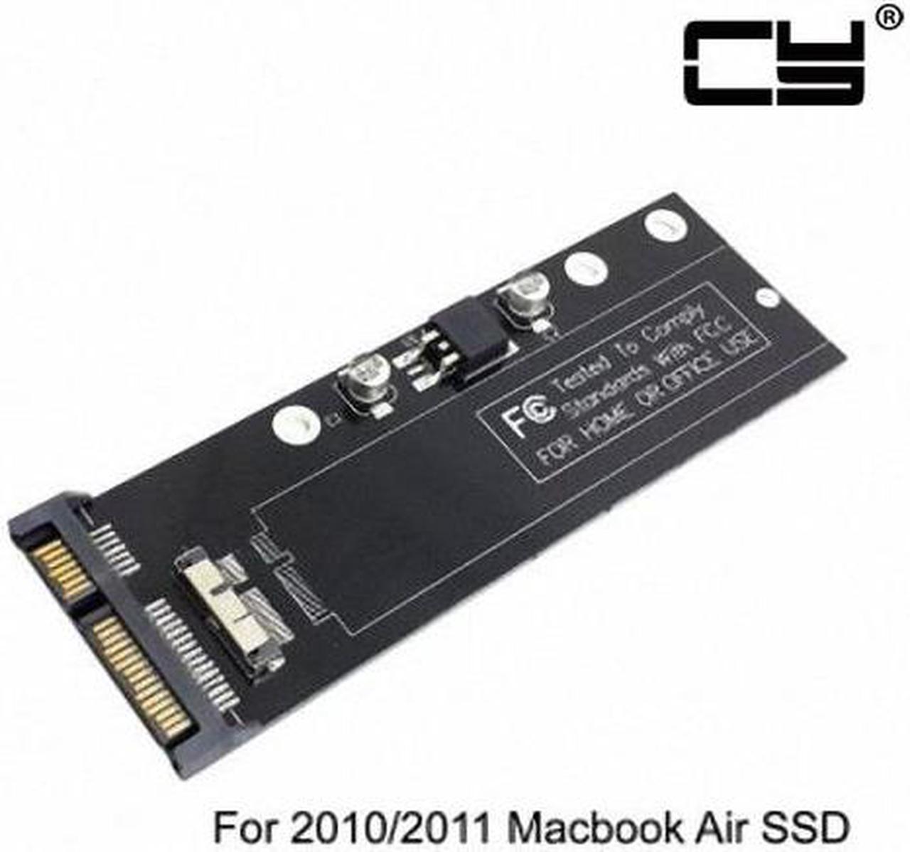 CHENYANG  PCBA 12+6pin SSD HDD to SATA 22Pin Hard Disk Cartridge Drive for Apple 2010 2011 Macbook Air A1369 A1370 SSD