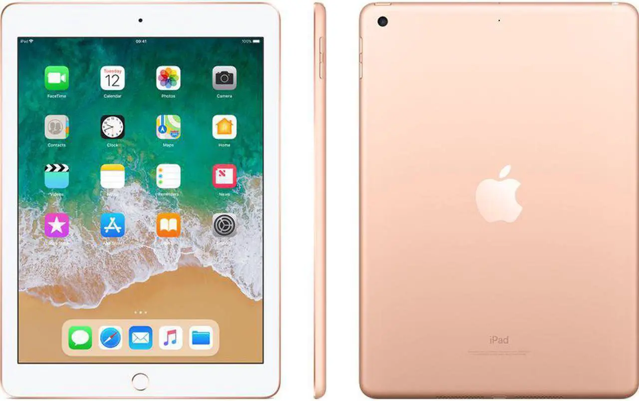 Main image of Apple iPad 6th Generation 9.7" 128GB Gold Tablet (WiFi) Grade B-