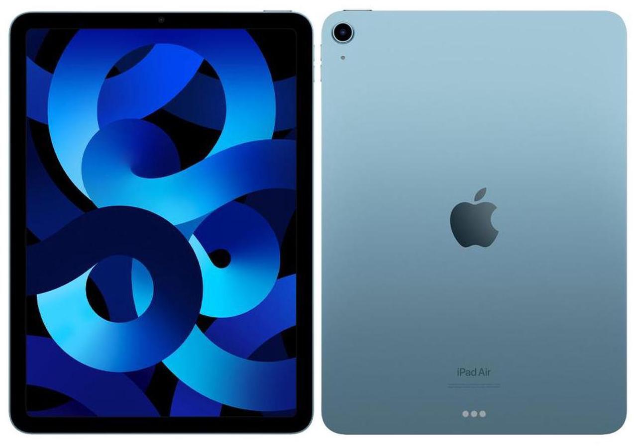 Alt view image 5 of 5 - Apple iPad Air 5 (5th Gen) 2022 - 256GB - 10.9" - Wi-Fi Only - Blue - Grade B+