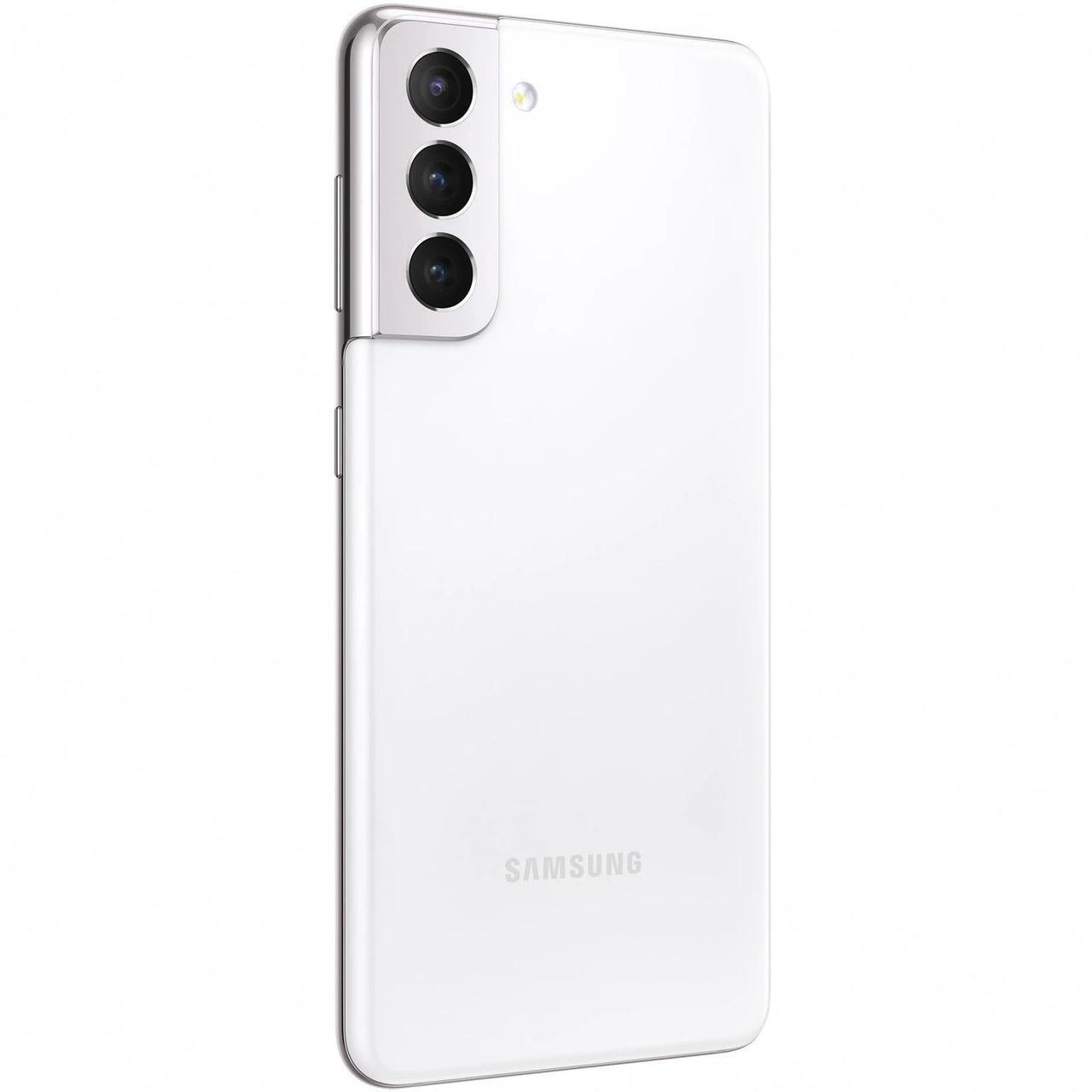 Alt view image 5 of 5 - Samsung Galaxy S21 5G 128GB Fully Unlocked Phantom White - Grade B+