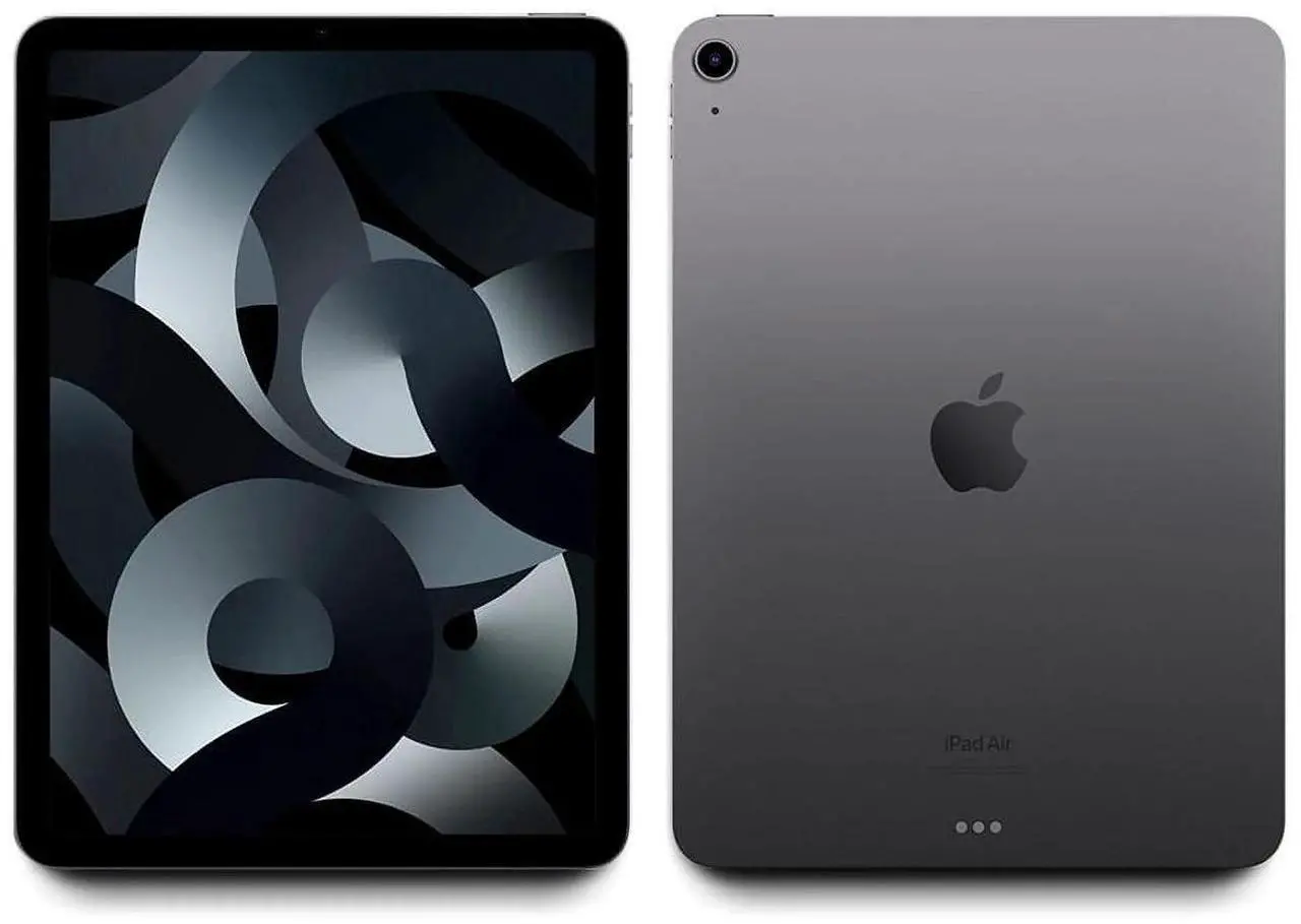 Alt view image 6 of 6 - Apple iPad Air 5 (5th Gen) 2022 - 256GB - 10.9" - Wi-Fi Only - Space Gray - Grade B+