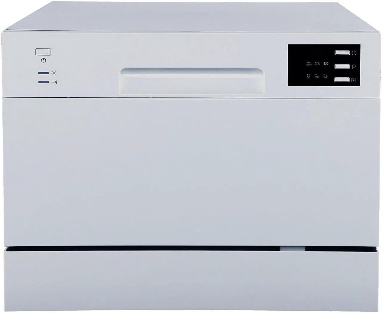 Alt view image 2 of 4 - Countertop Dishwasher with Delay Start & LED - Silver