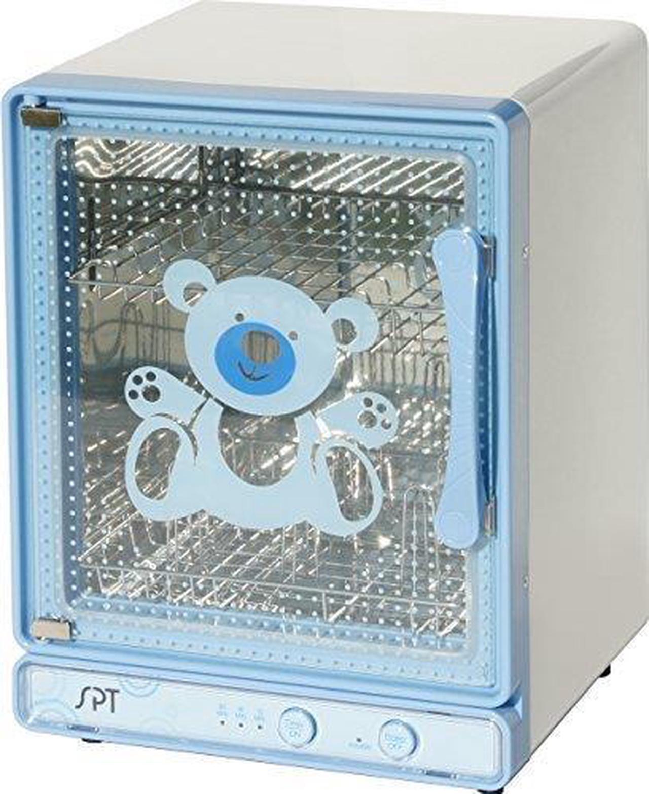 Alt view image 2 of 3 - SPT Baby Bottle Sterilizer & Dryer - Blue