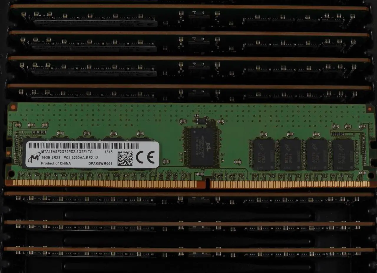 Main image of Micron MTA18ASF2G72PDZ-3G2E1 16GB DDR4-3200 ECC RDIMM