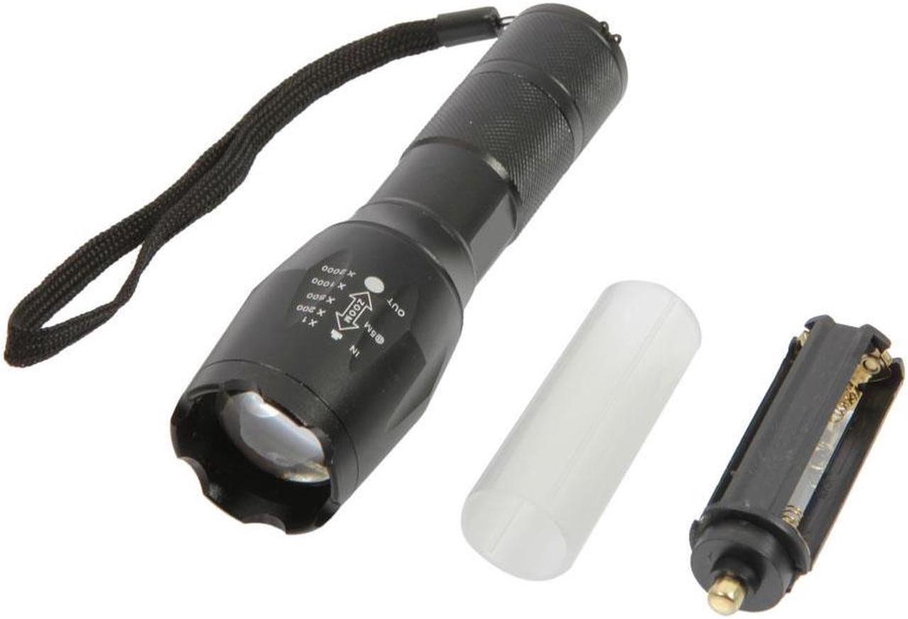 Alt view image 6 of 7 - X800 Bright Tactical Flashlight LED Military Zoomable Torch Lamp Light G700