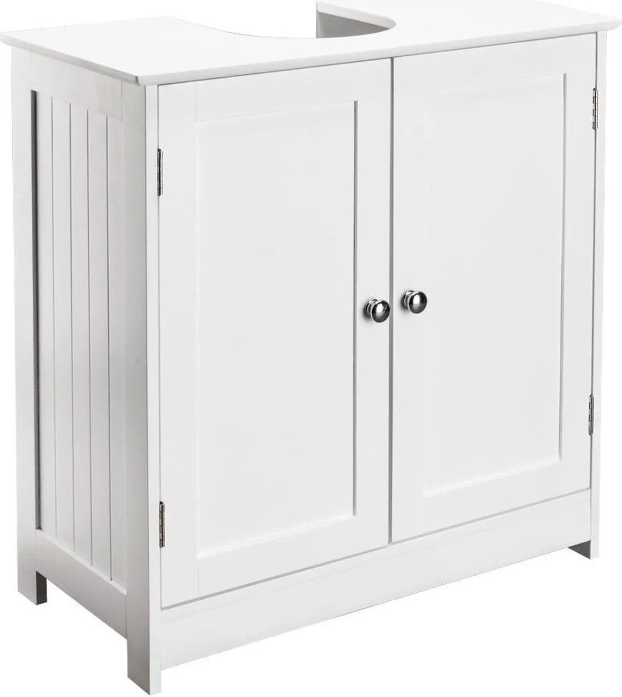 Alt view image 2 of 7 - New Sink Storage Bathroom Vanity Cabinet Space Saver Organizer White