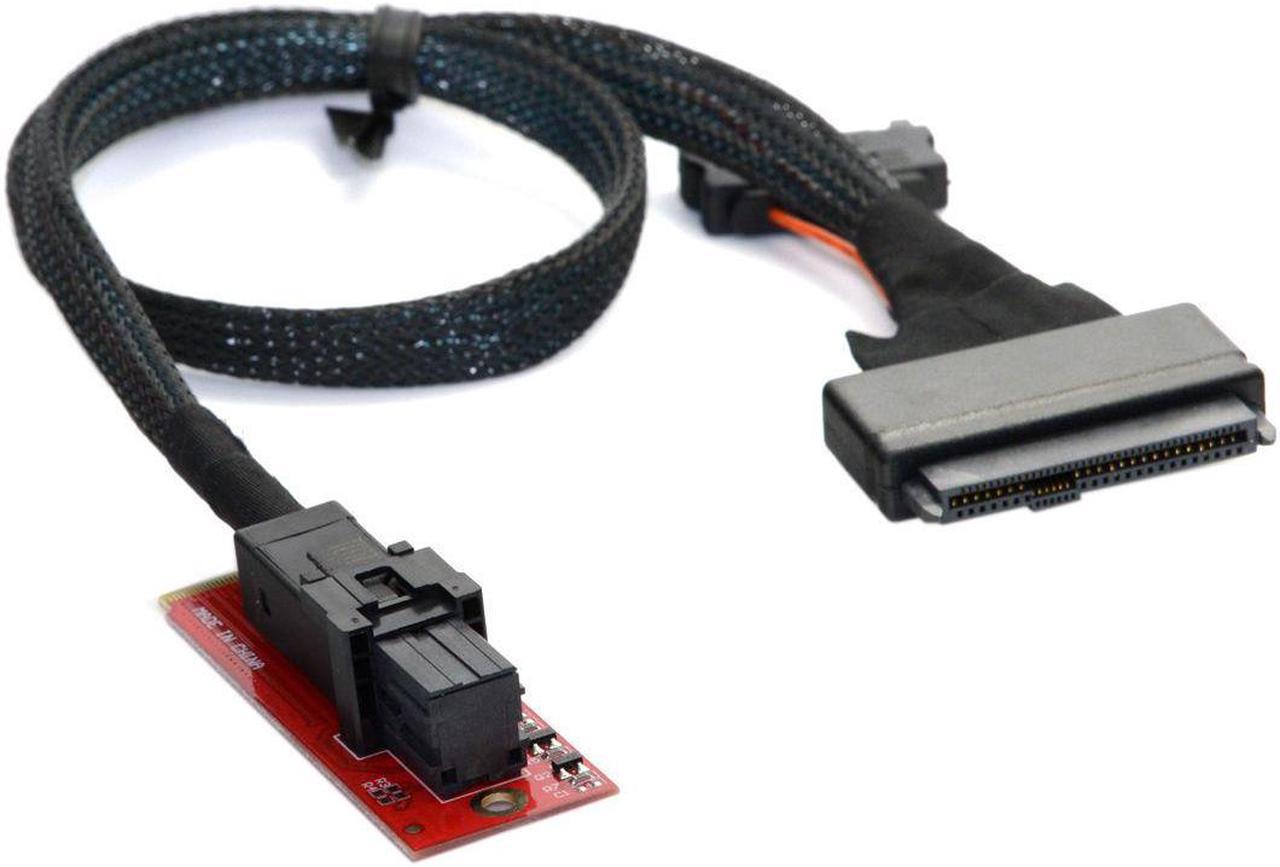 U.2 U2 Kit SFF-8639 NVME PCIe SSD Adapter & Cable for Mainboard Intel SSD 750