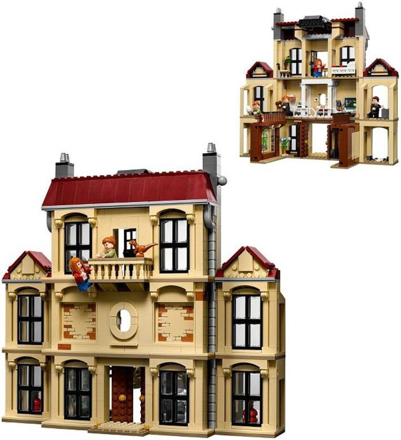 Alt view image 4 of 4 - Dinosaur Indoraptor Rampage At Lockwood Estate Building Block Toys for Children