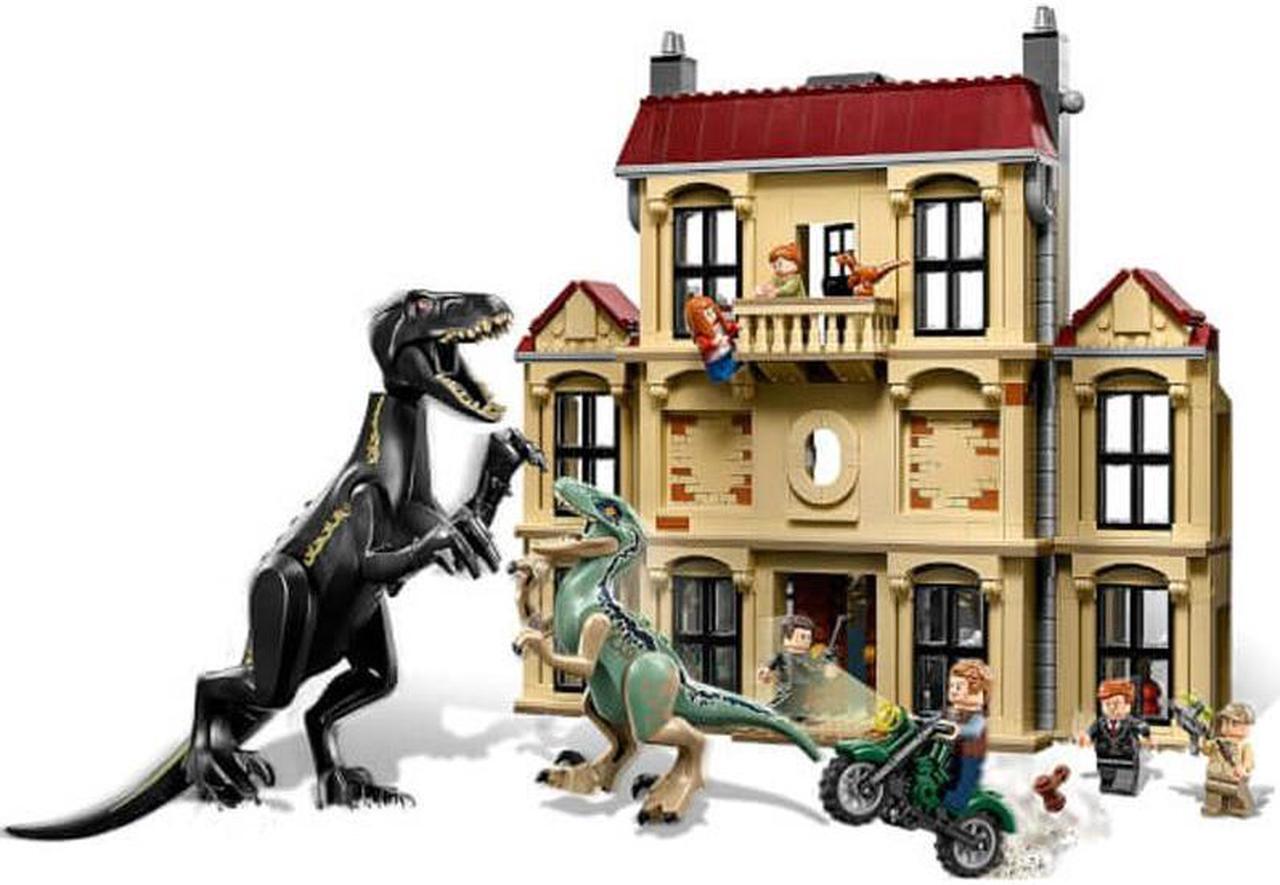 Alt view image 2 of 4 - Dinosaur Indoraptor Rampage At Lockwood Estate Building Block Toys for Children