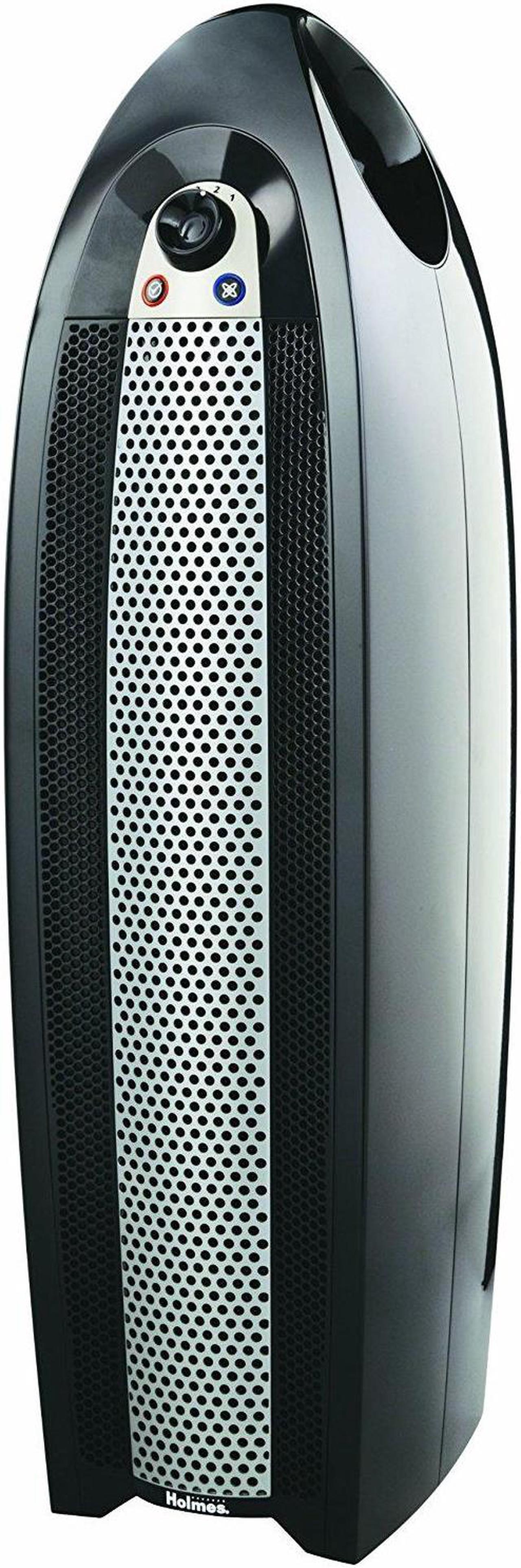 Alt view image 3 of 11 - Holmes HAP9422-UA Aer1 HEPA-Type Tower Air Purifier Black.