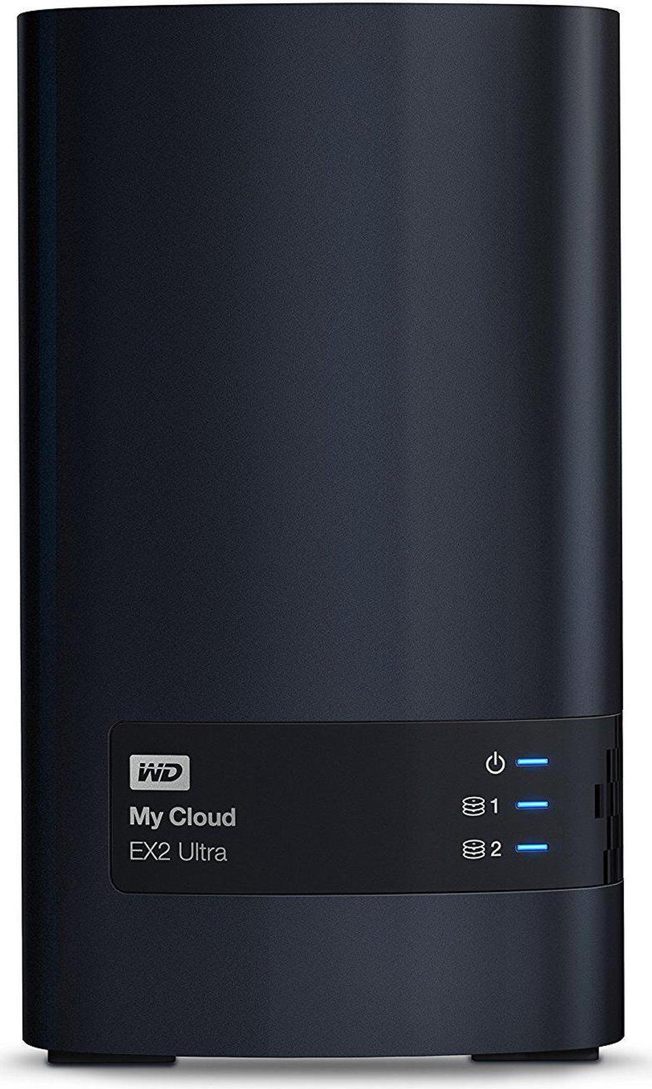 Main image of WD 4TB My Cloud EX2 Ultra Network Attached Storage - NAS - WDBVBZ0040JCH-NESN