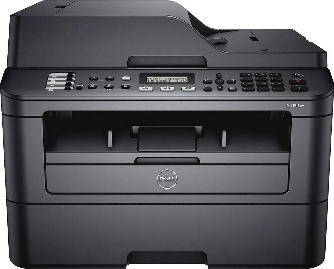 Alt view image 3 of 7 - Dell E515DW (PKGT4) Duplex 2400 dpi x 600 dpi wireless/USB mono Laser MFP Printer