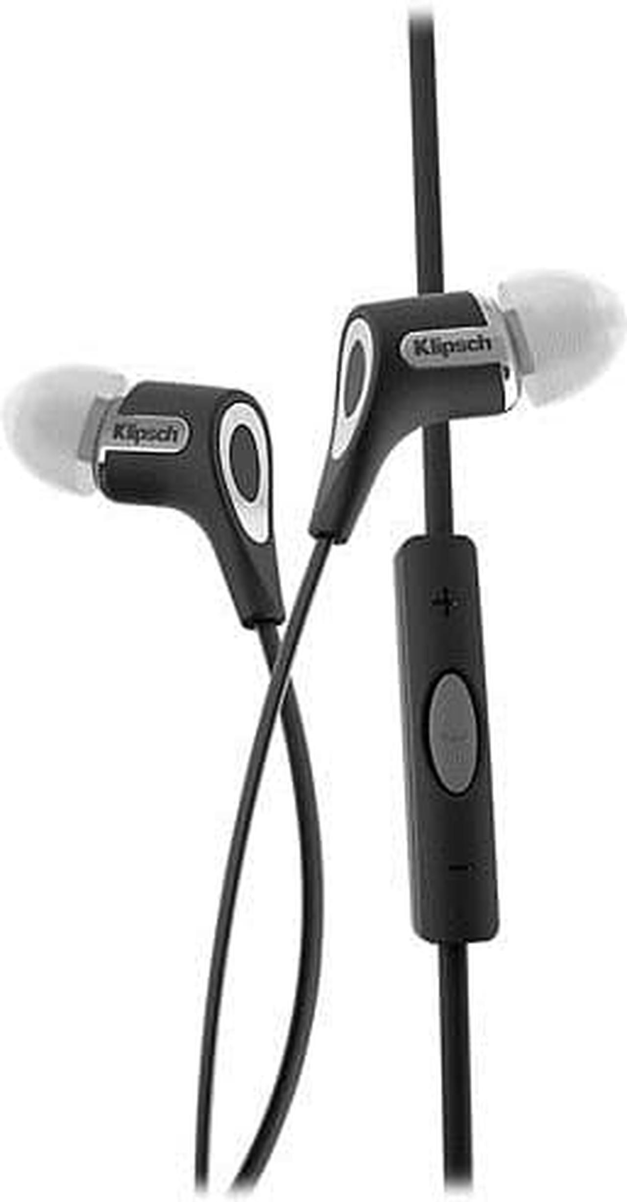 Alt view image 4 of 5 - Klipsch R6i In-Ear Headphones with In-Line Mic and Apple Controls (Black)