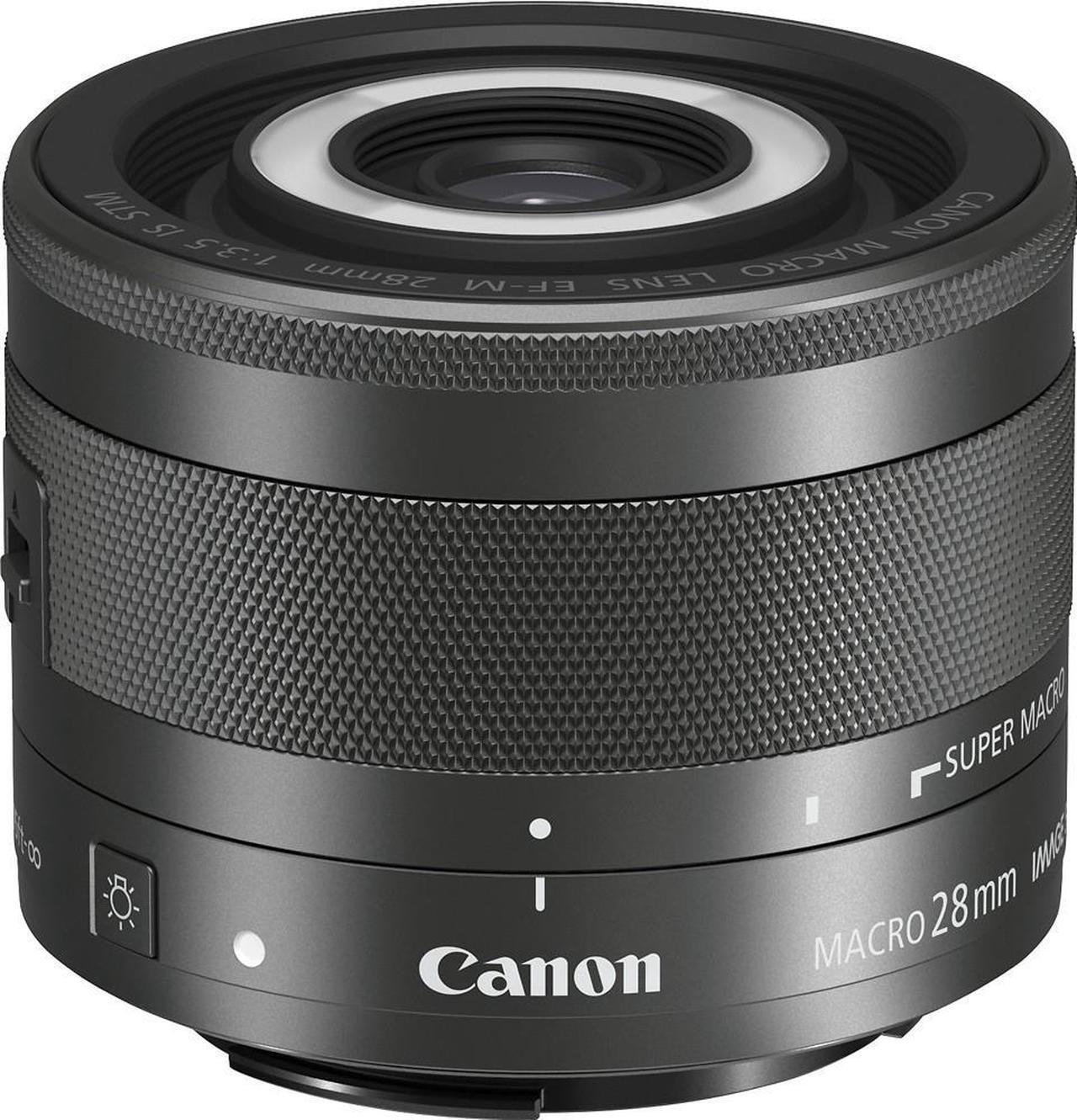 Alt view image 11 of 20 - Canon EF-M 28mm f/3.5 Macro IS STM Lens