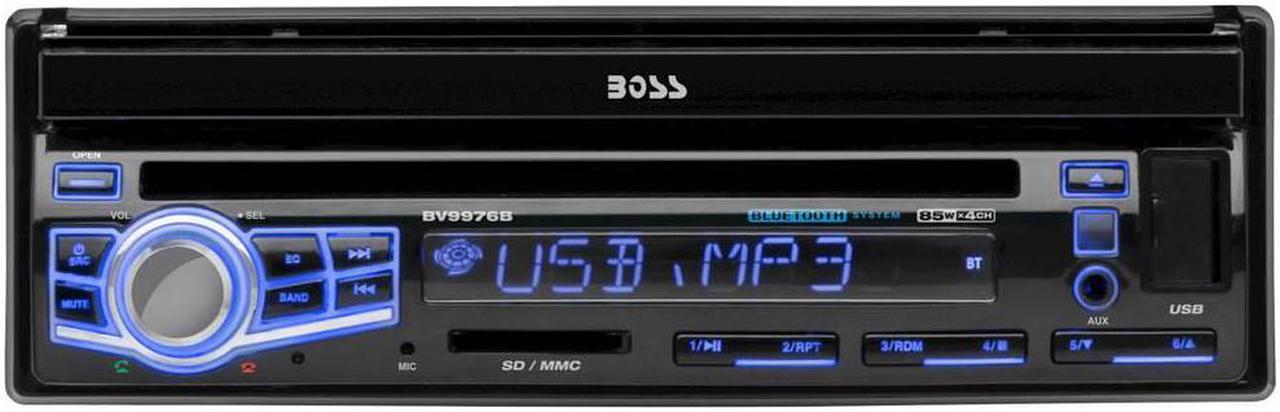 Alt view image 13 of 20 - Boss Audio BV9976B 7" Touchscreen Single-Din DVD w/ Bluetooth