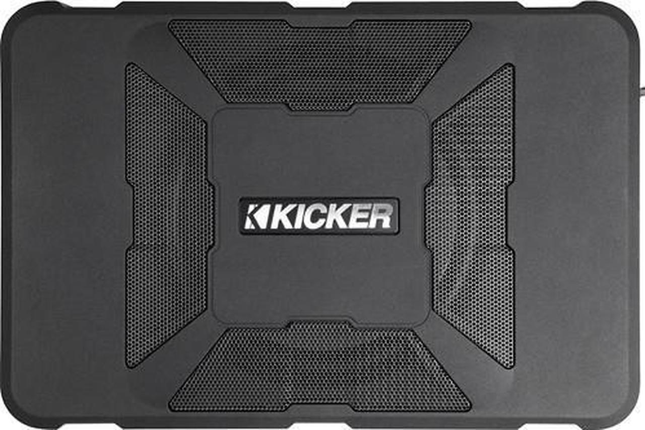 Alt view image 4 of 20 - KICKER 11HS8 8" 150W Hideaway Car Audio Powered Subwoofer Sub Enclosure HS8