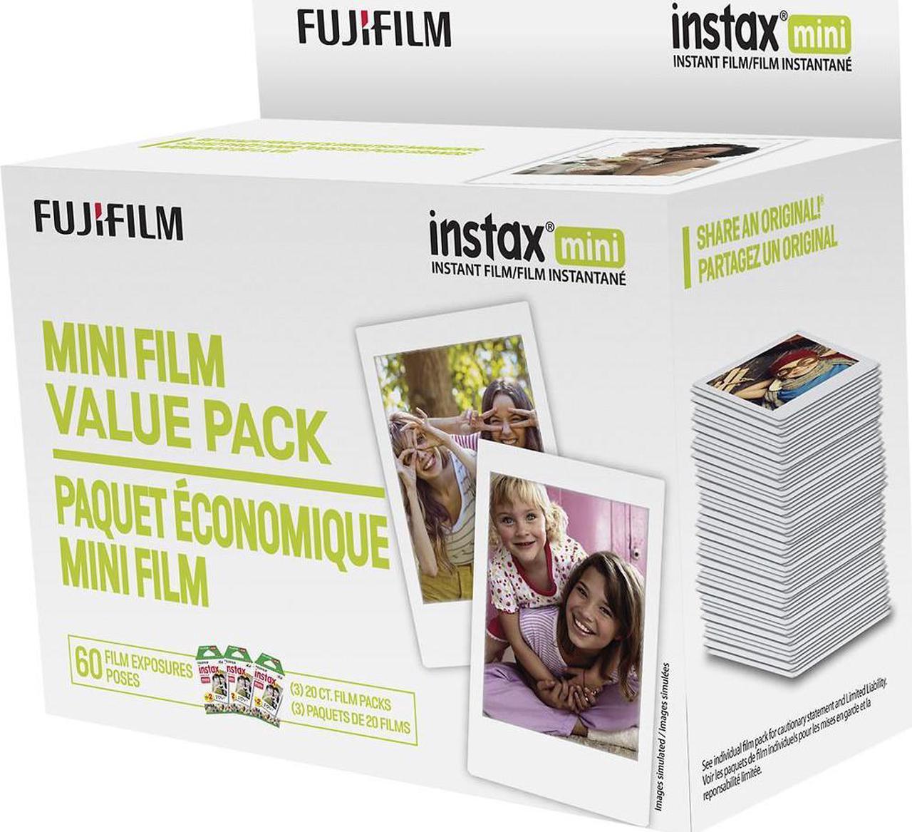 Alt view image 3 of 17 - FUJIFILM - FILM 600016111 INSTAX MINI FILM VALUE PK 60CT