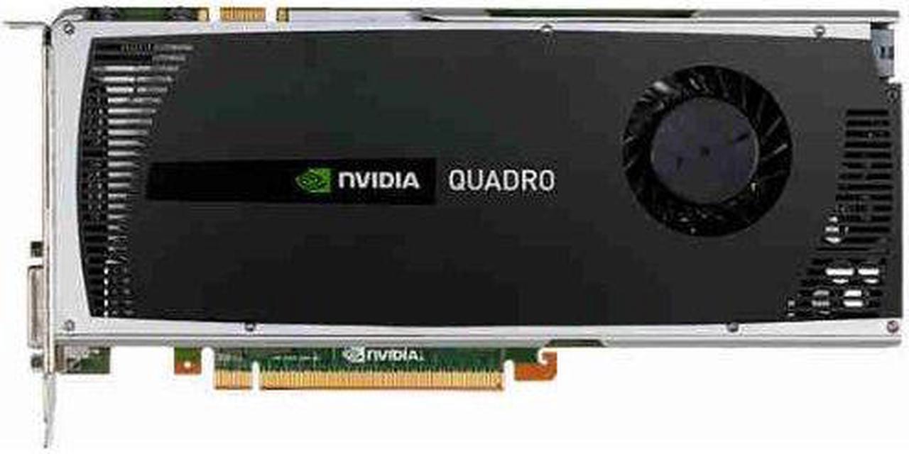 NVIDIA Quadro 4000 by PNY 2GB GDDR5 PCI Express Gen 2 x16 DVI-I DL, Dual DisplayPort and Stereo OpenGL, DirectX, CUDA, and OpenCL Profesional Graphics Board, VCQ4000-PB