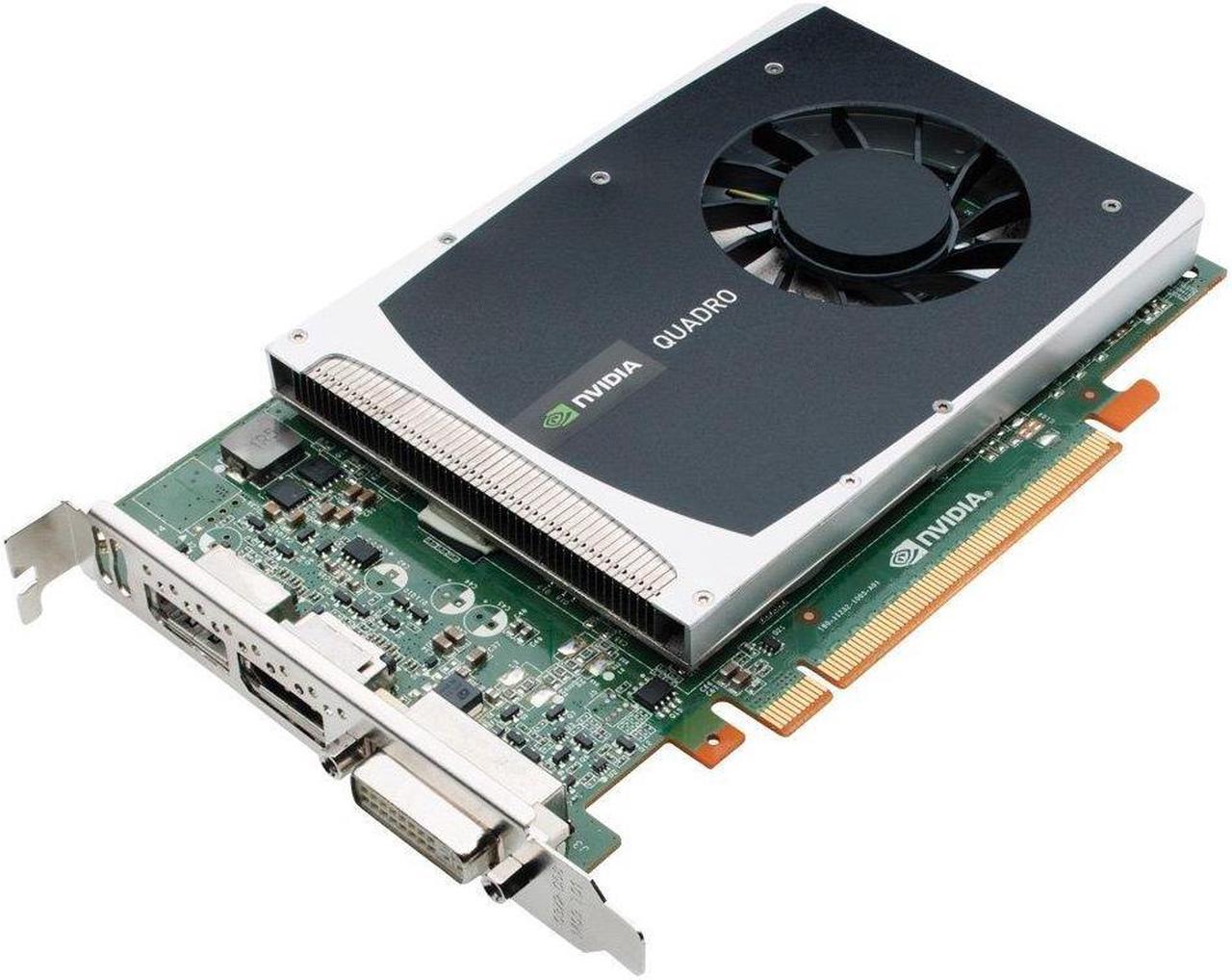 NVIDIA Quadro 2000 by PNY 1GB GDDR5 PCI Express Gen 2 x16 DVI-I DL and Dual DisplayPort OpenGL, Direct X, CUDA and OpenCL Profesional Graphics Board, VCQ2000-PB