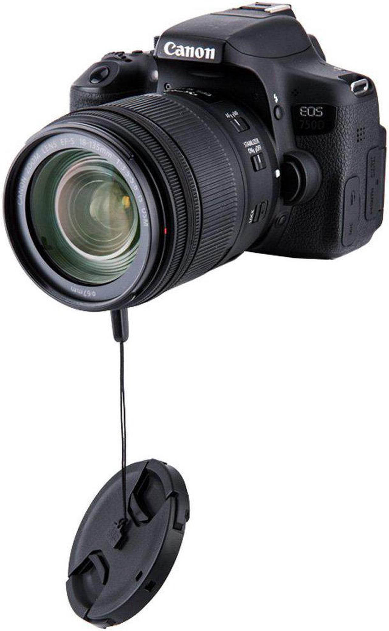 Alt view image 7 of 7 - (2-Pack) JJC 58mm Front Lens Cap Cover for Canon EOS Rebel T7i T6s T6i T5i T4i T3i T6 T5 SL1 SL2 with 18-55mm Kit Lens,Fujifilm XF 18-55mm/XC 16-50mm,Panasonic Lumix G Vario 12-60mm/14-140mm and More