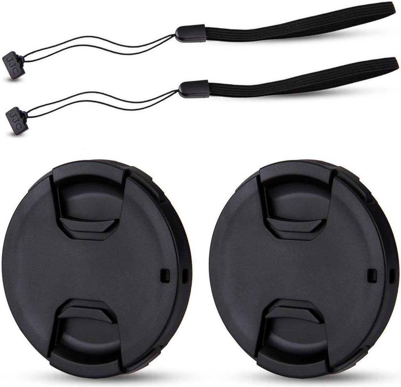 Main image of (2-Pack) JJC 58mm Front Lens Cap Cover for Canon EOS Rebel T7i T6s T6i T5i T4i T3i T6 T5 SL1 SL2 with 18-55mm Kit Lens,Fujifilm XF 18-55mm/XC 16-50mm,Panasonic Lumix G Vario 12-60mm/14-140mm and More