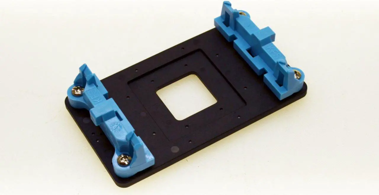 Main image of fan bracket cpu retention mounting Black Plastic AMD Stand Base for Socket : AM2 AM2+ AM3 AM3+ FM1 FM2 chipset: C51 N61 N78 A760 A770 A780 A785 A880 A960 A970 A990 A55 A75 A85