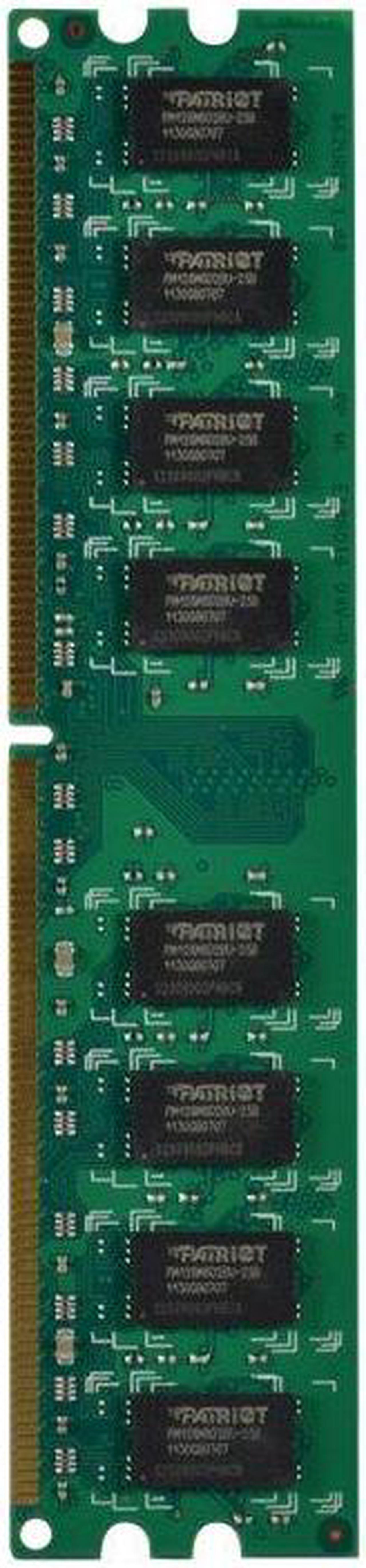 Alt view image 6 of 8 - Patriot Memory DDR2 8GB (2 x 4GB) PC2-6400 (800MHz) DIMM Kit - 8 GB - DDR2 SDRAM - 800 MHz DDR2-800/PC2-6400 - 1.80 V - Non-ECC - Unbuffered - 240-pin - DIMM