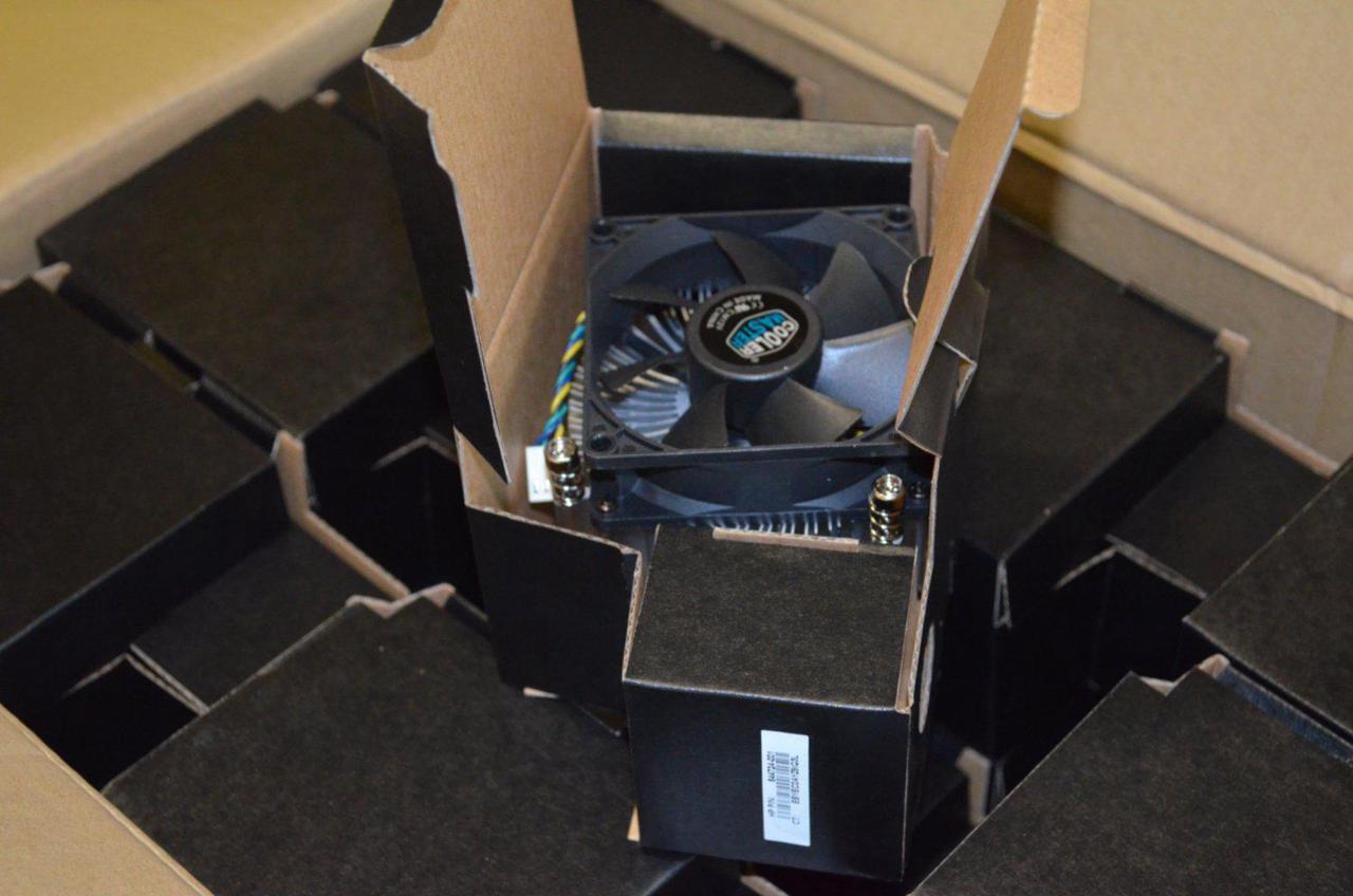 Alt view image 4 of 4 - HP Pavilion 95W Intel CPU Heatsink Fan 644724-001