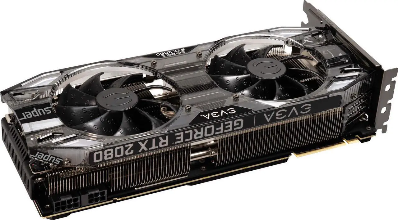 Alt view image 2 of 2 - EVGA GeForce RTX 2080 SUPER XC2 ULTRA GAMING Video Card, 08G-P4-3187-KR, 8GB GDDR6, iCX2 Technology, RGB LED, Metal Backplate