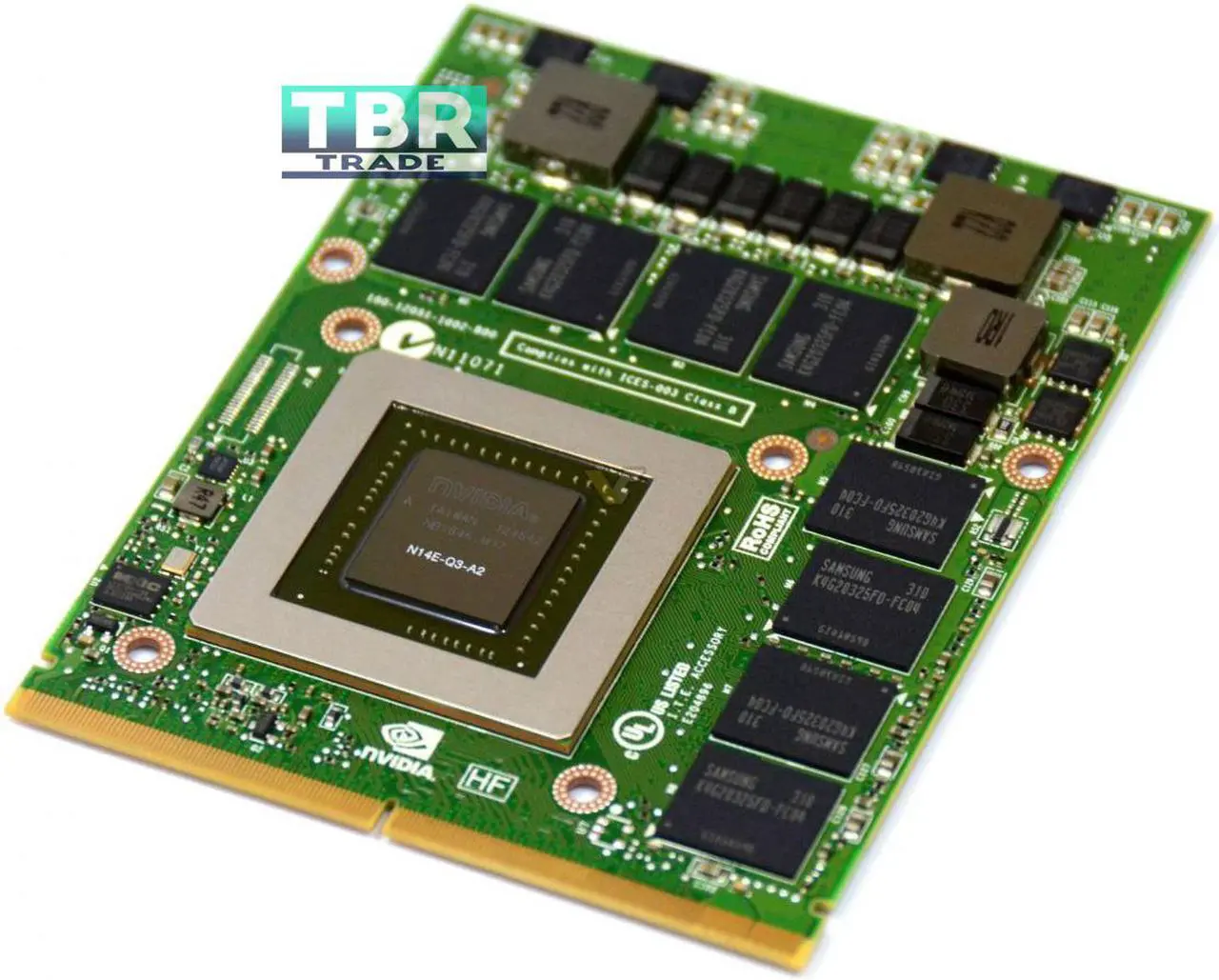 Main image of HP NVIDIA Quadro K4000M 4GB GDDR5 MXM Mobile Video Graphics Card GPU HP EliteBook 8740 8760 8760w 8770w