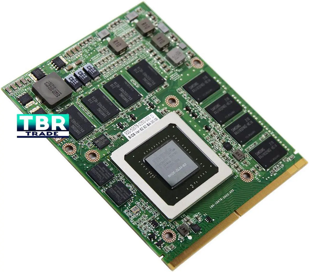 Main image of NVIDIA Quadro FX2800M 1gb N10E-GLM-B2 1GB GDDR3 MXM Laptop Video Card HP 596062-001, 505986-001 HP WS460c CLEVO W870CU W87CU  EliteBook 8740w | T#7300